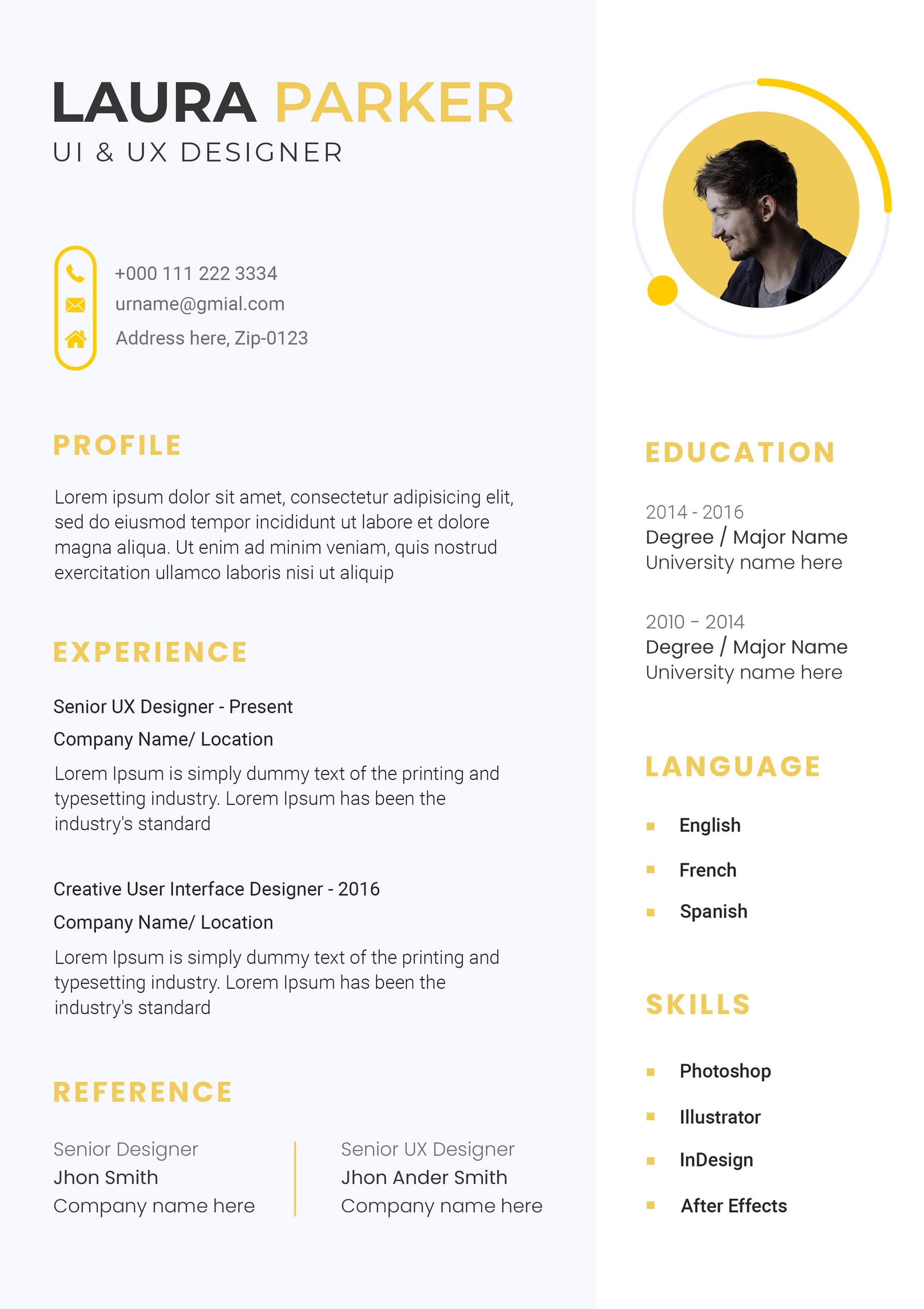 resume sample